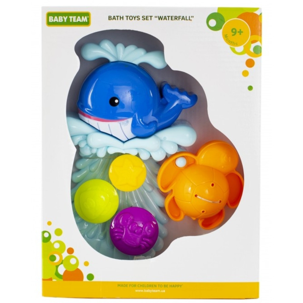 Набор игрушек для купания Baby Team Водопад (9025)
