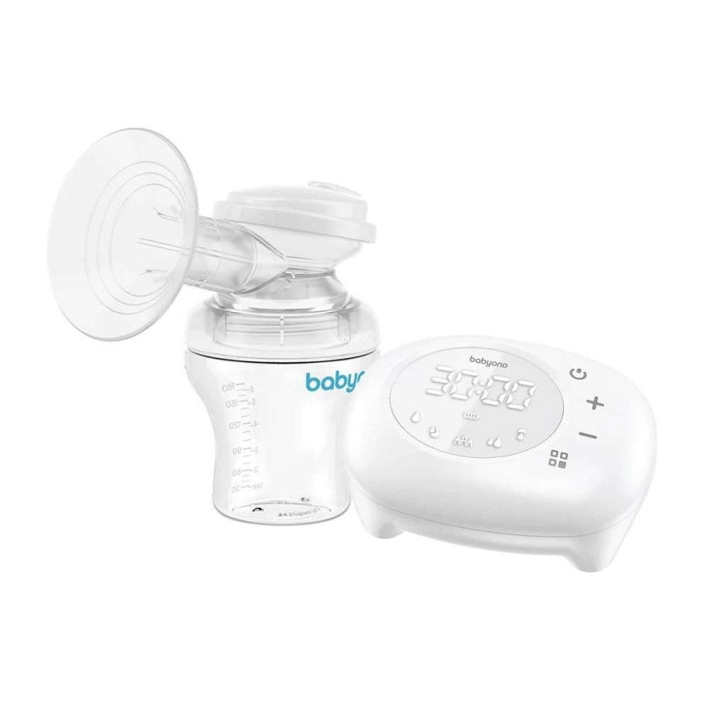 Электрический молокоотсос BabyOno Compact Plus с назальным аспиратором (971)