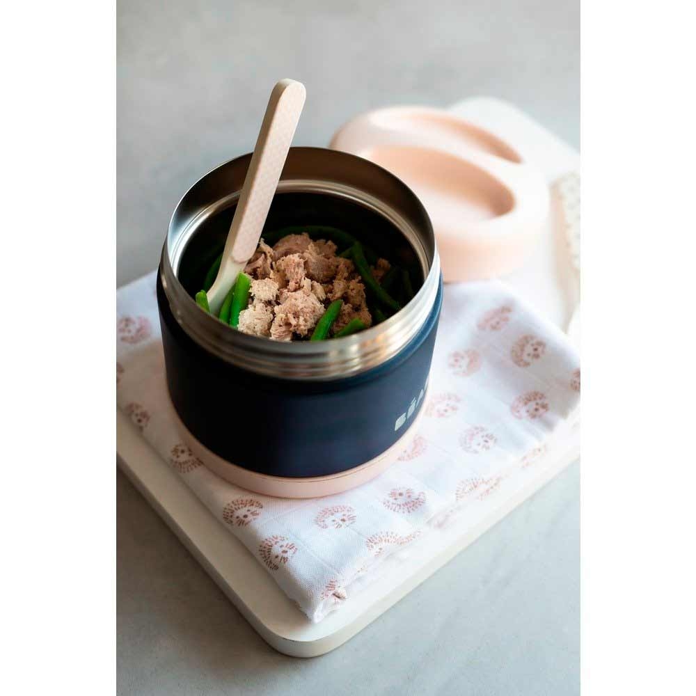 Термос для еды Beaba 500 мл розово-синий (912910)