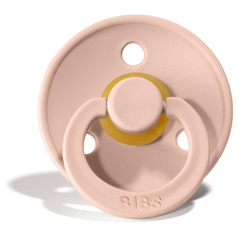 Пустушка Bibs Colour +18 міс, латекс (blush)