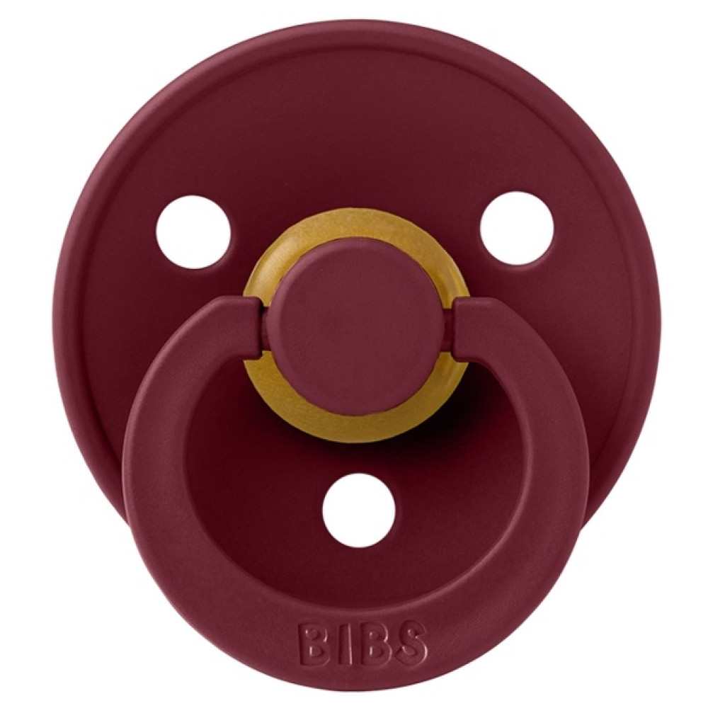 Пустушка Bibs Colour 6-18 міс, латекс (elderberry)