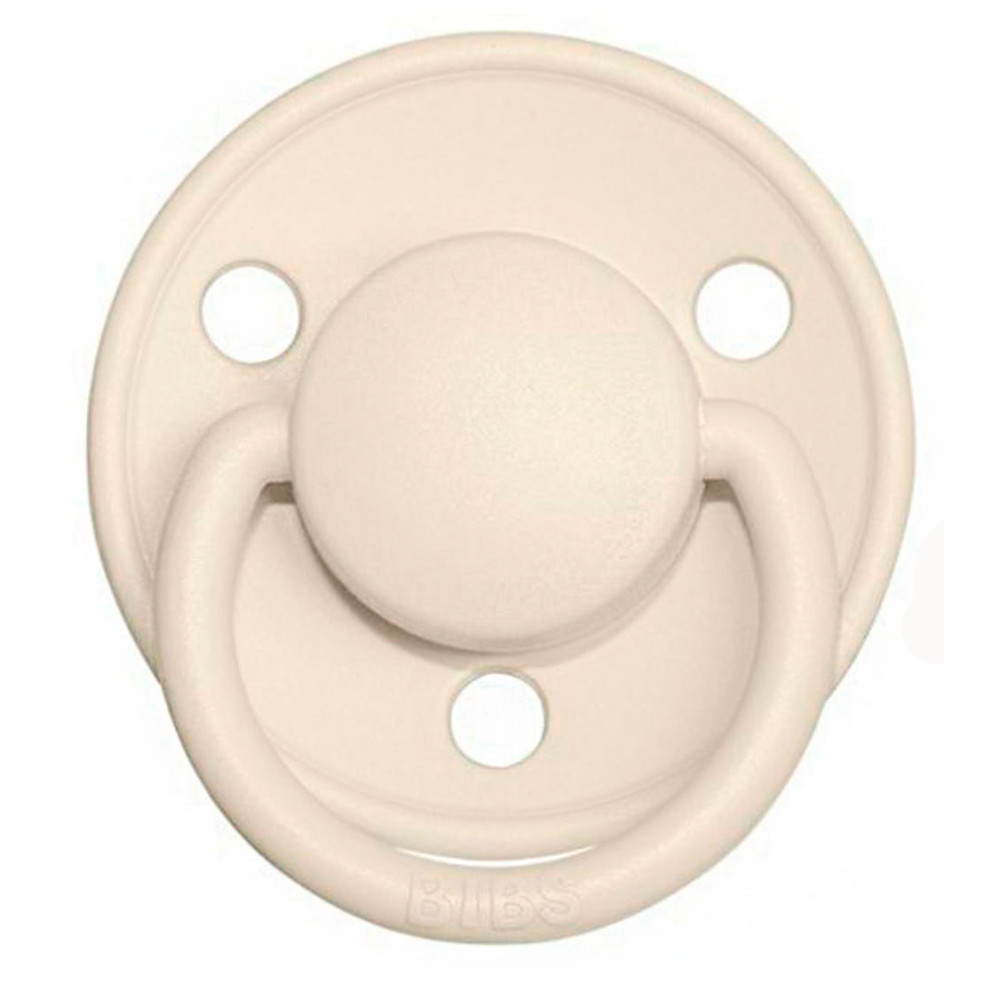 Пустышка Bibs De Lux 0-6 мес, латекс (ivory)  