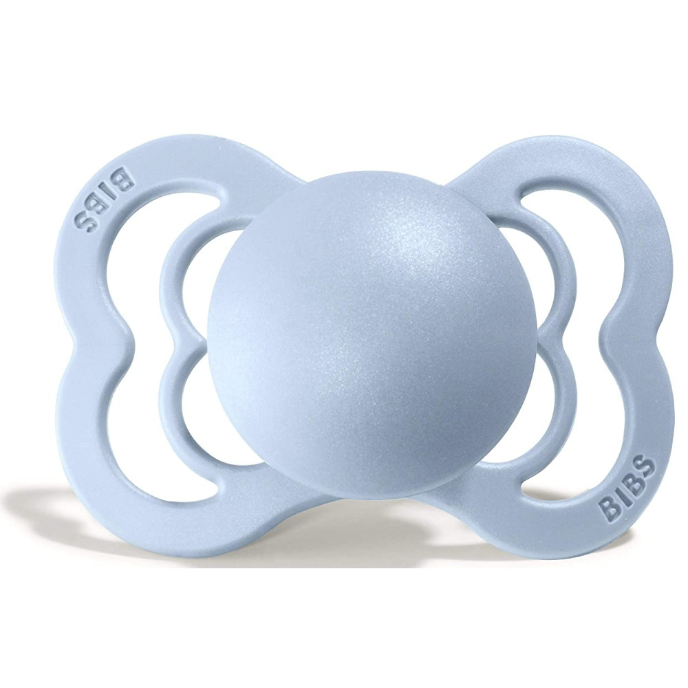 Пустушка Bibs Supreme 0-6 міс, латекс (baby blue)
