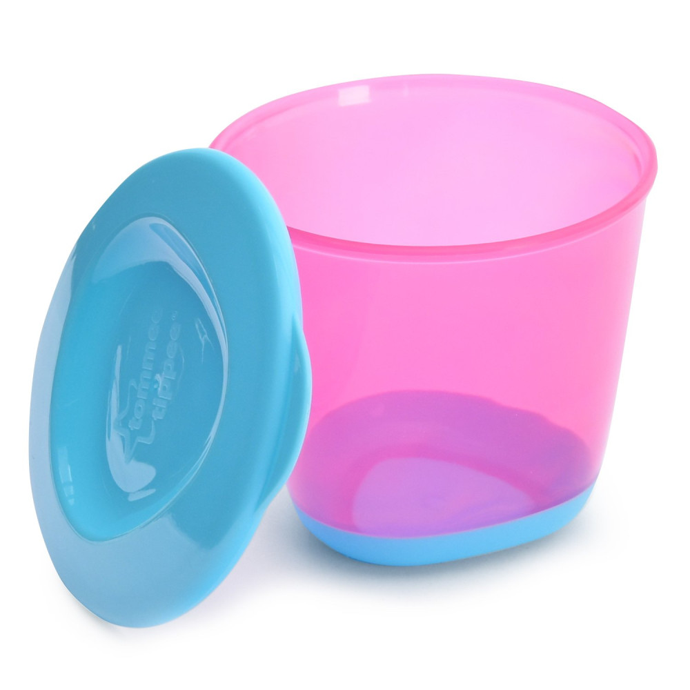 Контейнер для їжі Tommee Tippee 2 шт блакитний/рожевий (44650241)