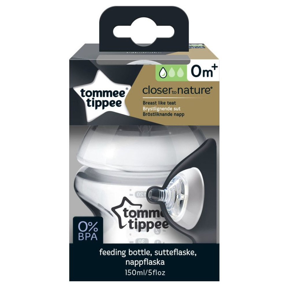 Бутылочка для кормления Tommee Tippee 150 мл арт. 42240086 (30021)