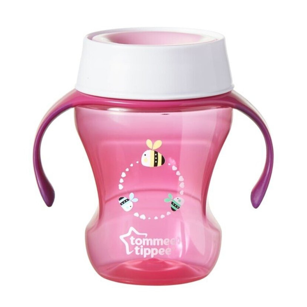 Чашка-непроливайка Tommee Tippee 360 ° 230 мл рожева арт. 44703591 (30063)