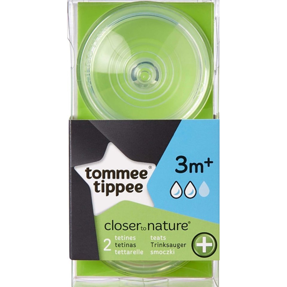 Соска Tommee Tippee антиколиковая средний поток 2 шт арт. 42112841
