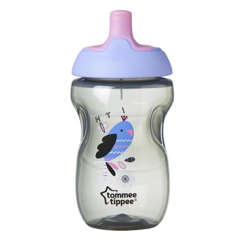 Стакан Tommee Tippee Sport 300 мл фиолетовый с розовым арт. 44712087 (30057)