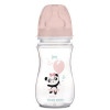 Бутылочка Canpol babies  EasyStart 240 мл с широким горлышком Toys (35/221 pink)