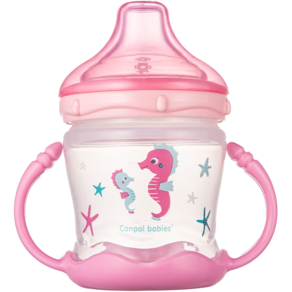 Кружка непроливайка Canpol babies Sweet fun 180 мл. (57/300 pin)