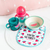 Бавовняний слинявчик Canpol babies So cool (15/114 pink)