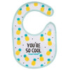 Бавовняний слинявчик Canpol babies So cool (15/114 turquoise)