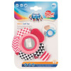 Игрушка Canpol babies на руку с зеркалом Zig Zag розовый (68/056_pin)