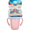 Чашка Canpol Babies Matte Pastels із силіконовою трубочкою 210 мл Рожева (56/522 pink)