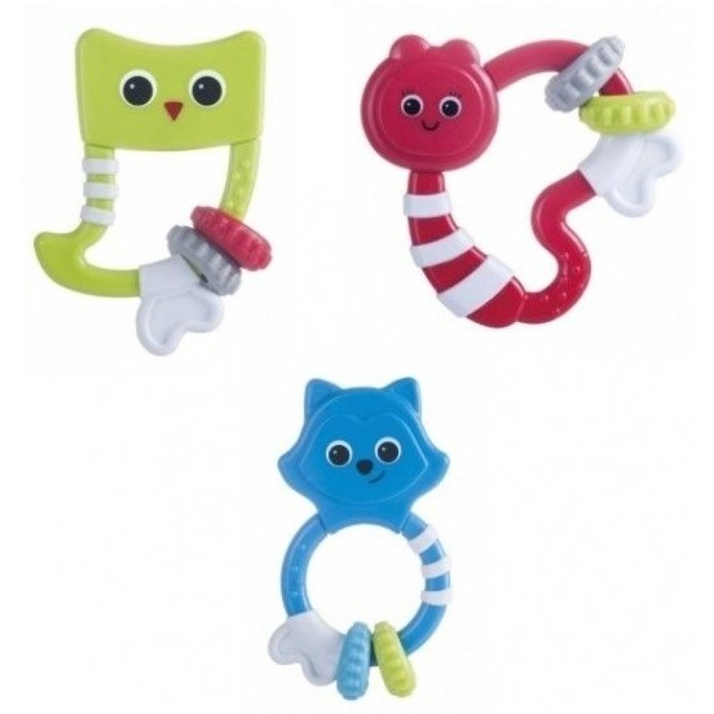 Погремушка-прорезыватель Canpol babies Енот Сова Бабочка (56/141)