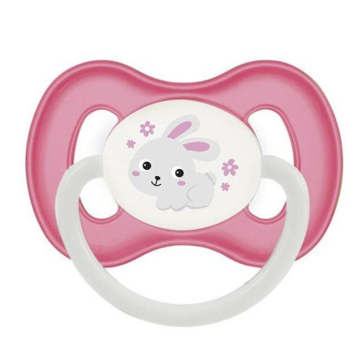 Пустышка силиконовая симметричная Canpol babies Bunny Company 0-6 мес (23/268 pink) Пустышка силиконовая симметричная Canpol babies Bunny Company 0-6 мес (23/268 pink)