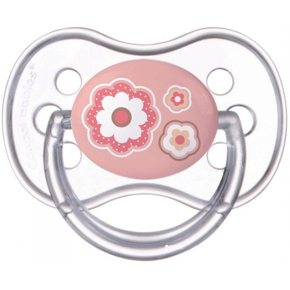 Пустышка силиконовая симметричная Canpol babies Newborn baby 18 мес (22/582)