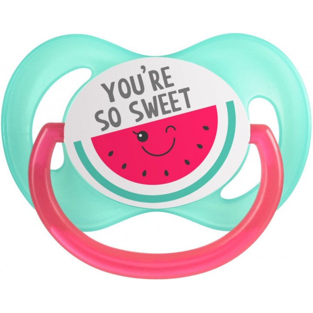 Пустышка силиконовая симметричная Canpol babies So Cool 0-6 месяцев (22/521)