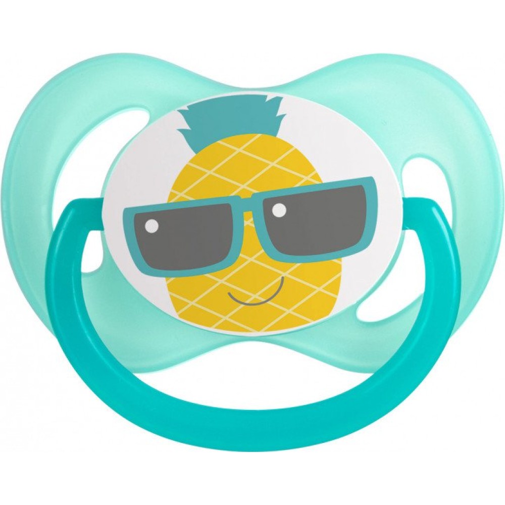 Пустышка силиконовая симметричная Canpol babies So Cool 0-6 месяцев (22/521)