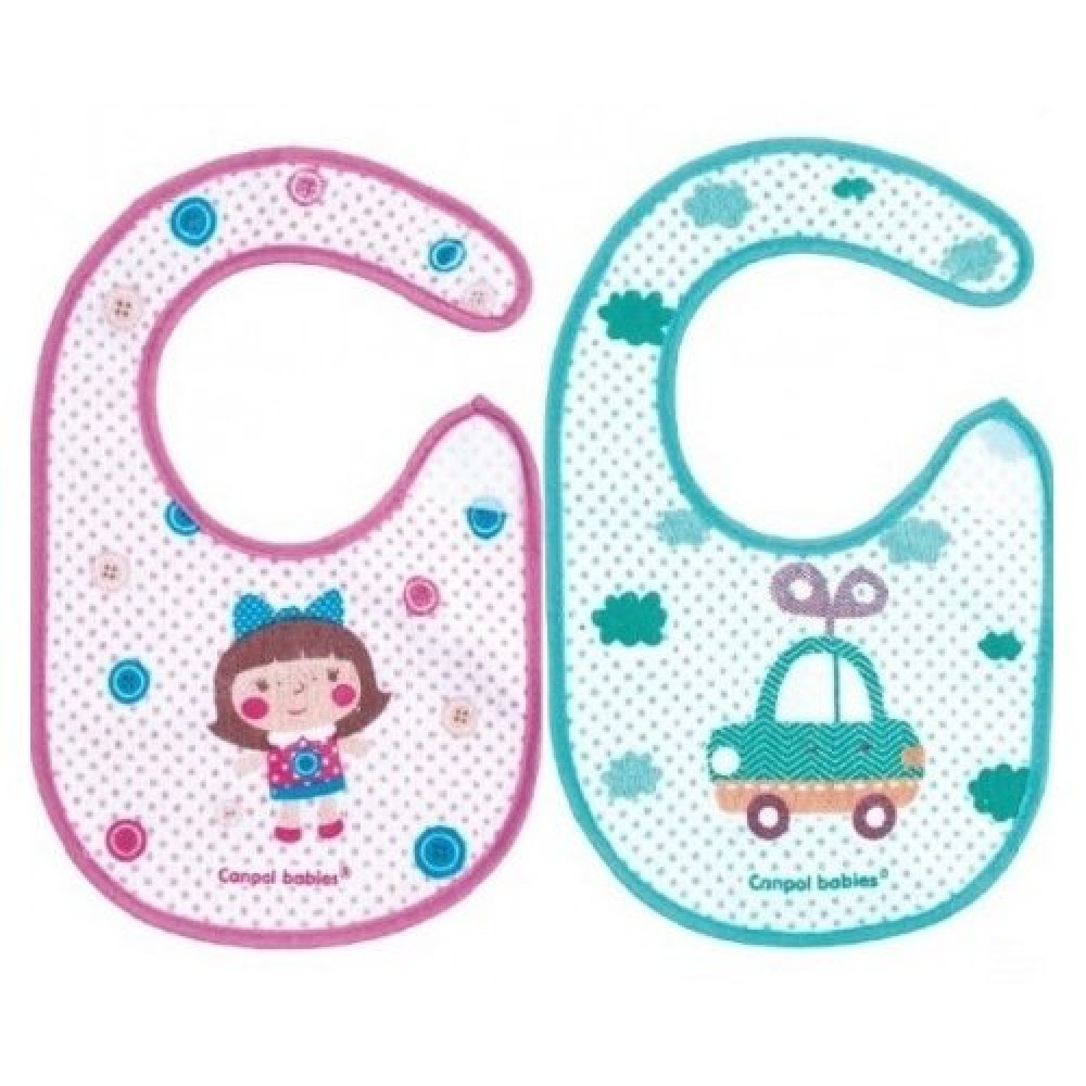 Бавовняний слинявчик Canpol babies з липучкою Іграшки (15/109)