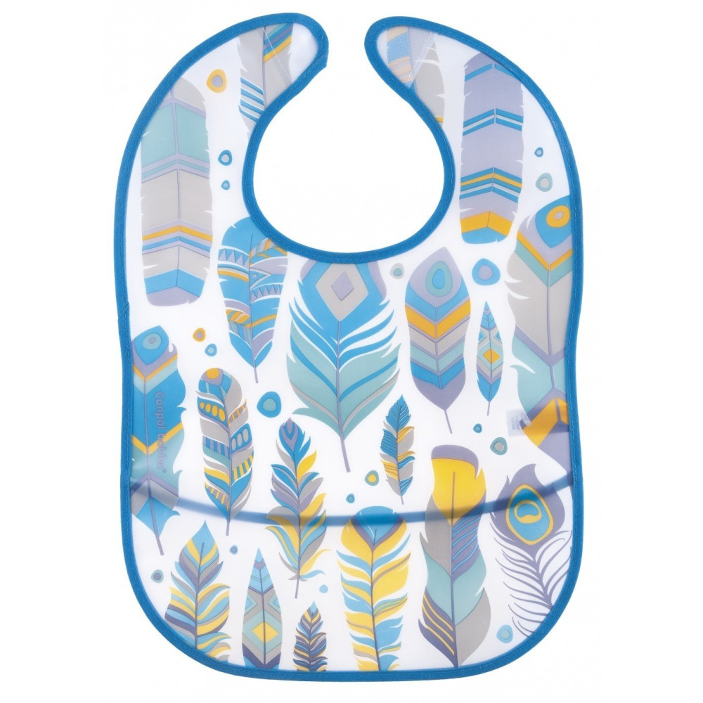 Слинявчик пластиковий Canpol babies Wild Nature (9/234 turquoise)