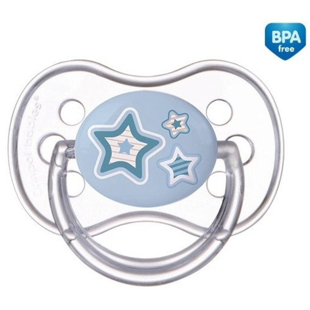 Пустышка симметричная анатомическая Canpol babies Newborn baby (22/580 blue)
