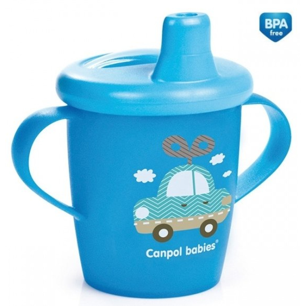Чашка непроливайка Canpol babies 250 мл. (31/200 blue)