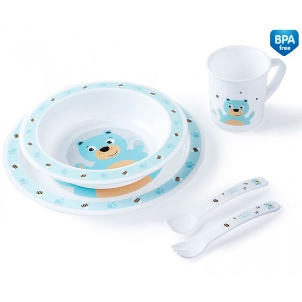 Набір посуду Canpol babies столовий (4/401 blue)
