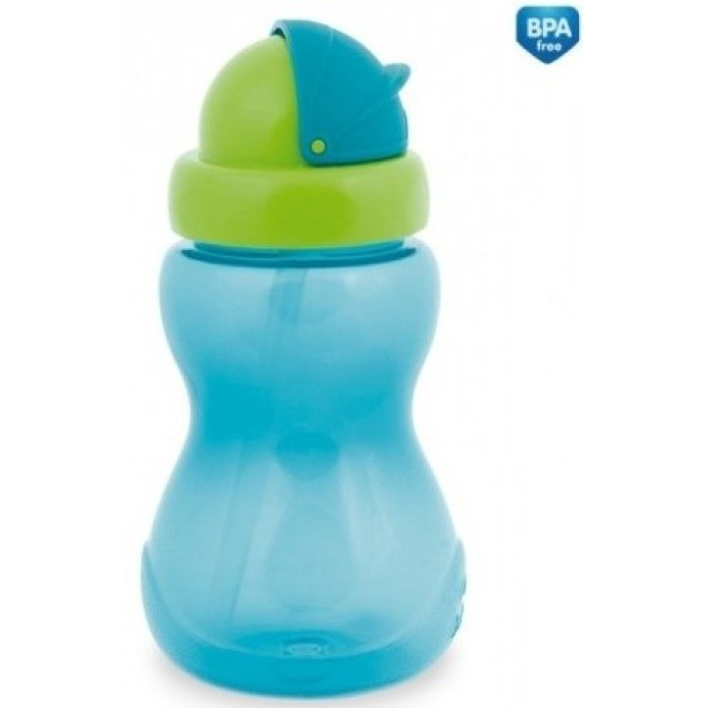 Поїльник спортивний з трубочкою Canpol babies 270 мл (56/109 blue)