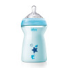 Бутылочка Chicco Natural Feeling 330 мл 6 мес голубая (80837.21)