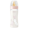 Бутылочка для кормления Chicco Original Touch 240 мл 0м+ розовая (27720.10)