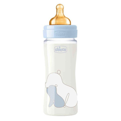 Бутылочка для кормления Chicco Original Touch 240 мл 0м+ голубая (27720.20) Бутылочка для кормления Chicco Original Touch 240 мл 0м+ голубая (27720.20)