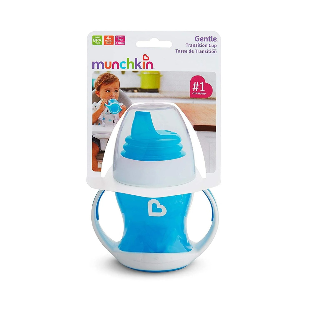Поільник з м'яким носиком Munchkin Gentle Transition блакитний, 118 мл (17129.01)