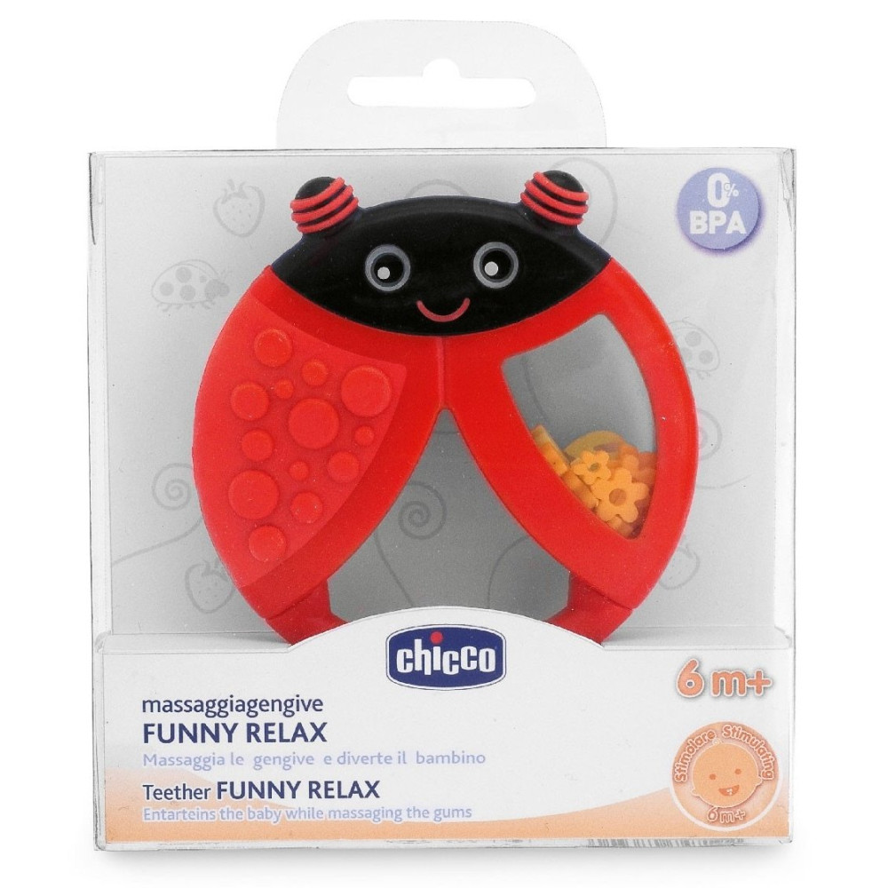 Прорізувач для зубів Chicco Funny Relax (02580.00.20) Прорізувач для зубів Chicco Funny Relax (02580.00.20)