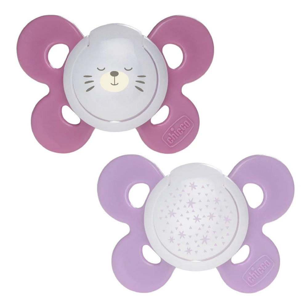 Пустушка Chicco Physio Comfort, силікон, 16-36 міс, 2 шт, рожевий (74935.41.00.00)