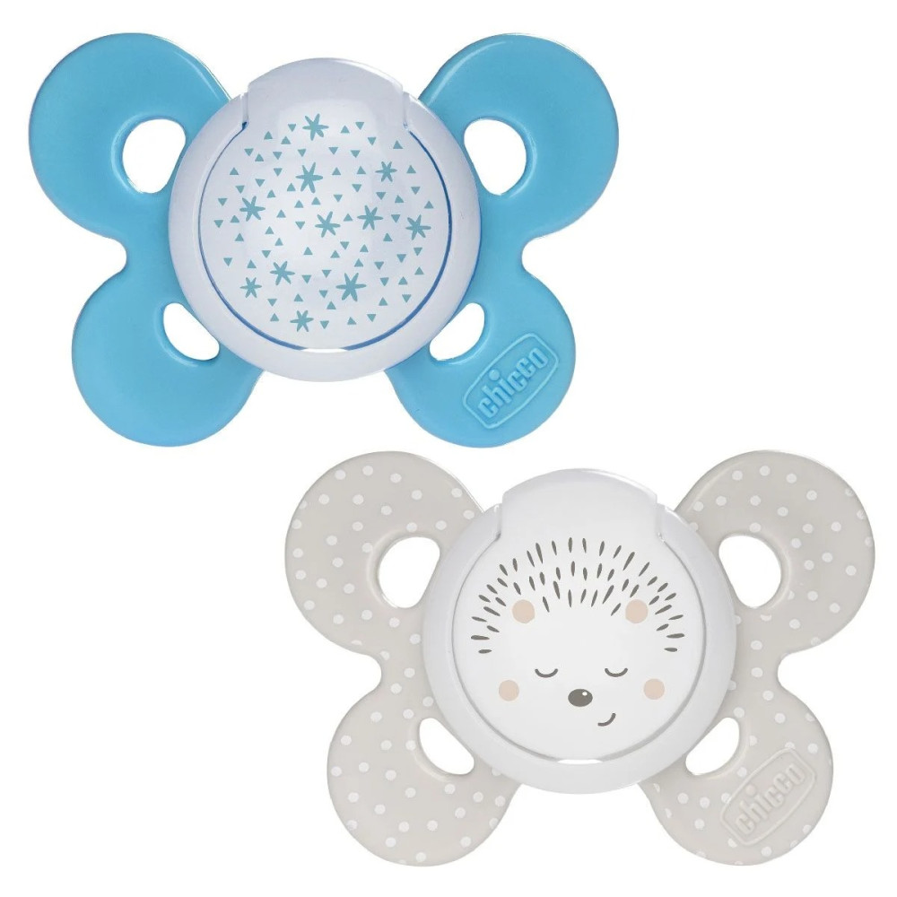 Пустушка Chicco Physio Comfort, силікон, 16-36 міс, 2 шт, блакитний (74935.42.00.00) Пустушка Chicco Physio Comfort, силікон, 16-36 міс, 2 шт, блакитний (74935.42.00.00)