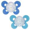 Пустушка Chicco Physio Comfort, силікон, 16-36 міс, 2 шт, блакитний (74935.42.00.00)
