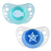 Пустушка Chicco Physio Air, силікон, 6-16 міс, 2 шт, блакитний (75032.21.00.00)