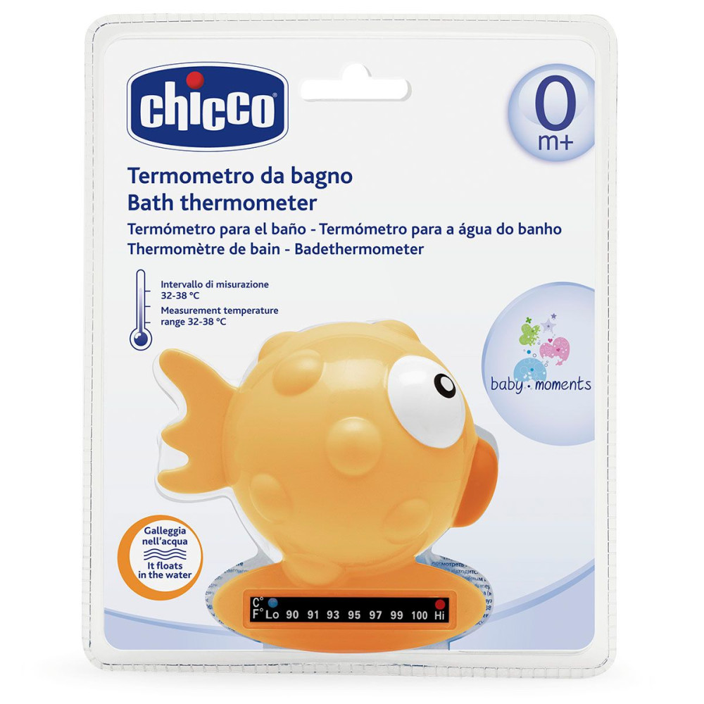 Термометр для ванной Chicco Рыбка оранжевая (06564.00)