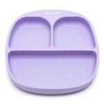 Силиконовая секционная тарелка Davidam Lilac