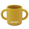 Набор силиконовой посуды Davidam Mustard с глубокой тарелкой