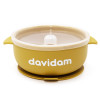 Набор силиконовой посуды Davidam Mustard с глубокой тарелкой