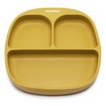 Силиконовая секционная тарелка Davidam Mustard