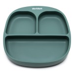 Силиконовая секционная тарелка Davidam Oil Green