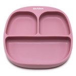 Силиконовая секционная тарелка Davidam Pink Blush