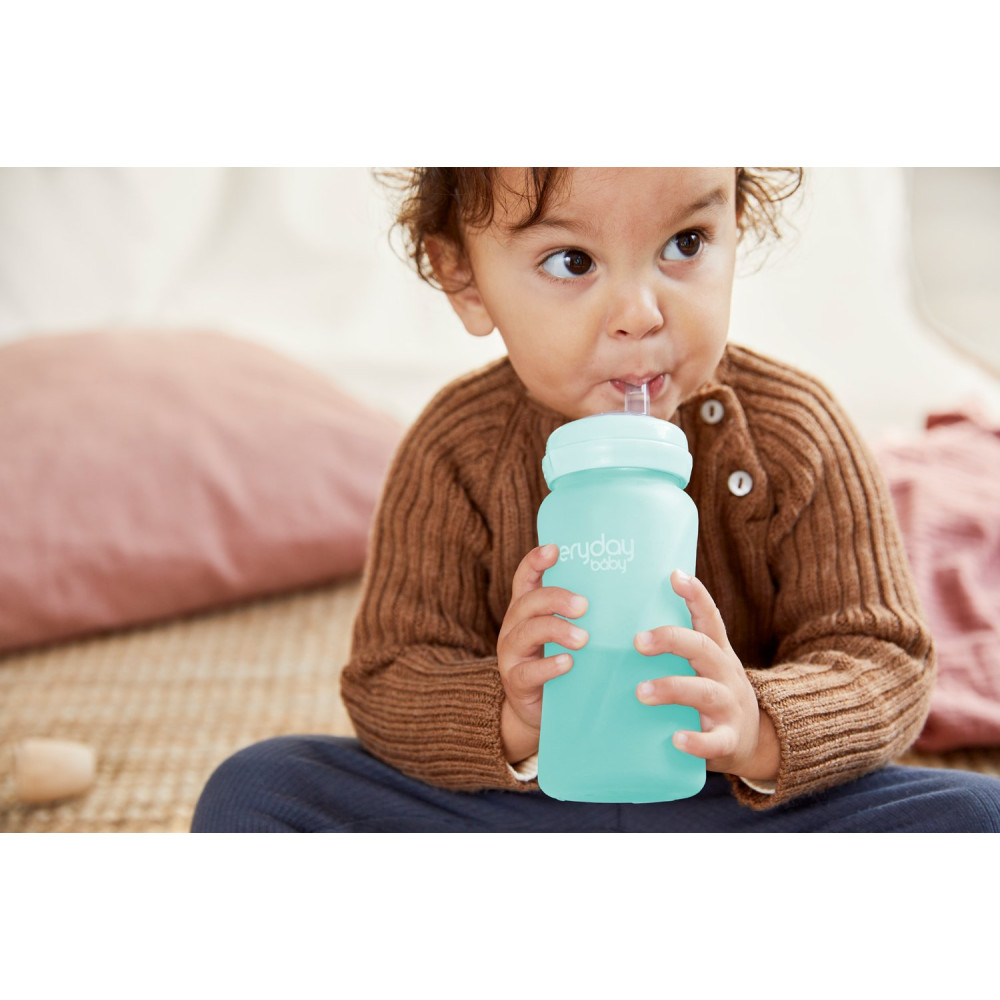 Пляшечка скляна термочутлива дитяча Everyday Baby 240 мл (10223)
