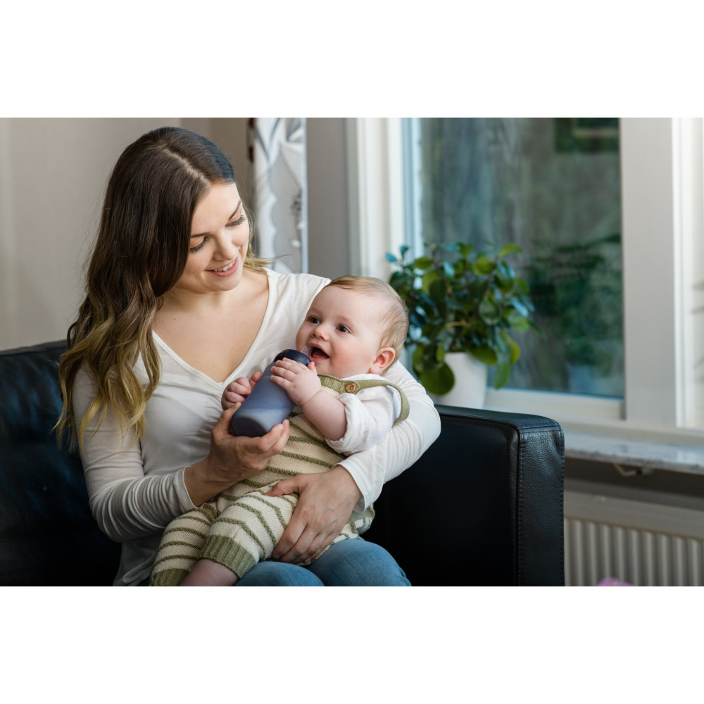 Бутылочка cтеклянная термочувствительная детская Everyday Baby 150 мл (10205) 