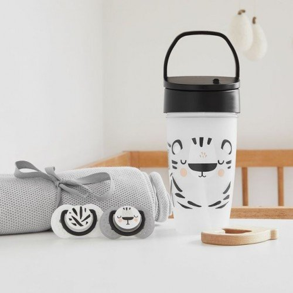 Пустышка силиконовая динамическая Lovi Salt&pepper (22/877)