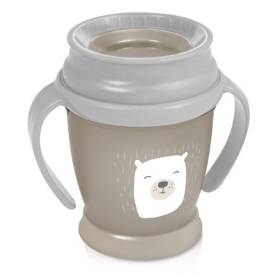 Чашка Lovi 360 з ручками Buddy Bear 210 мл (1/600new)