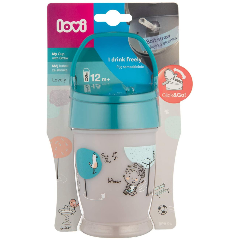 Чашка непроливайка Lovi Junior Lovely boy (35/354boy)